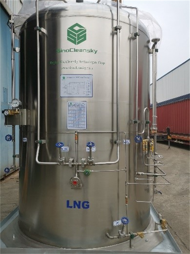 Bể chứa đông lạnh 3000L LNG
